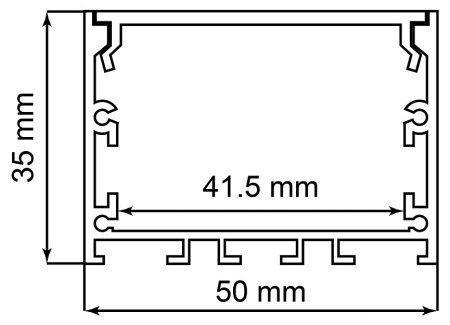 Открыть Короб накладной Feron CAB257 10373 Фото Короб накладной Feron CAB257 10373