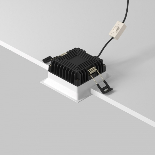 Фото Встраиваемый светильник Maytoni Okno DL056-8W3-4-6K-W