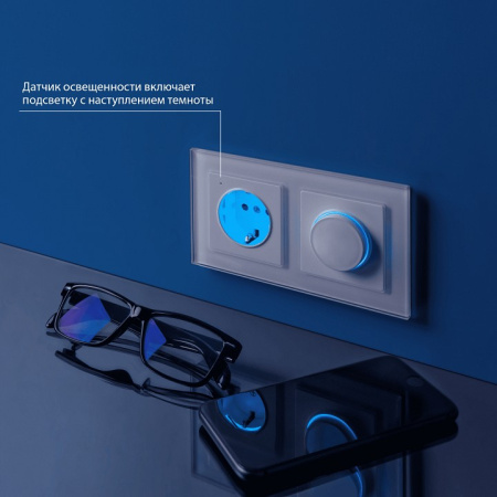 Фото Розетка с заземлением, без рамки Werkel белый W1171401