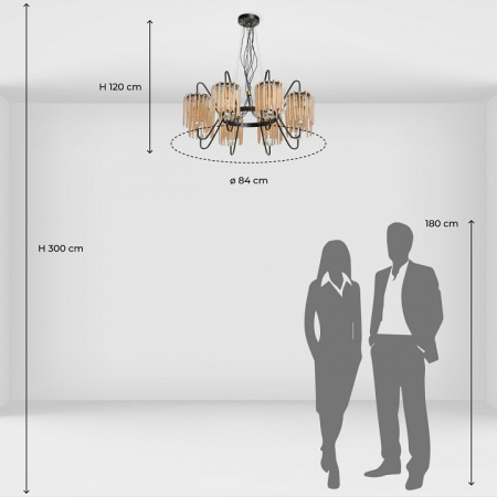 Фото Подвесная люстра MW-Light Лавиния 443010908