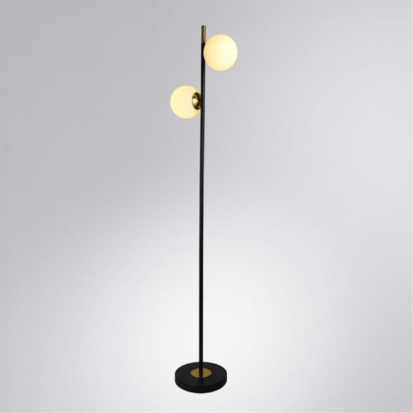 Фото Торшер Arte Lamp Alcor A2224PN-2BK