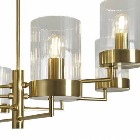 Фото Люстра на штанге Freya Clip FR5426PL-08BS