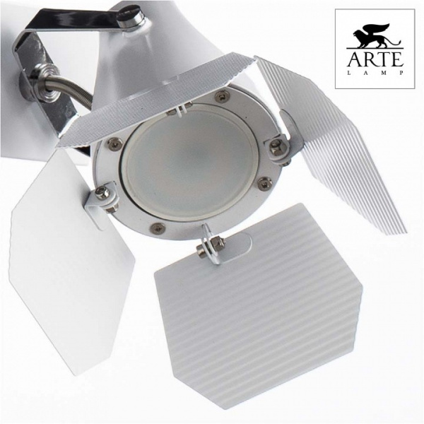 Открыть Спот Arte Lamp Cinema A3092AP-2WH Фото Спот Arte Lamp Cinema A3092AP-2WH