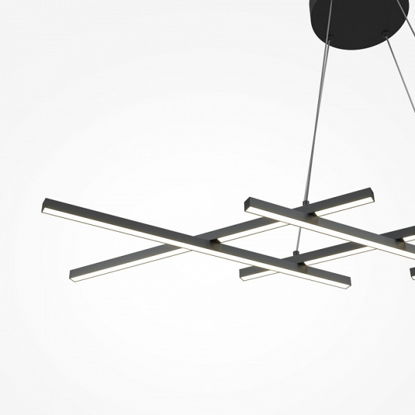 Фото Подвесная люстра Maytoni Halo MOD244PL-L50BK