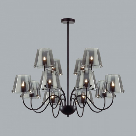 Фото Люстра на штанге Lumion Smoky 6570/12C