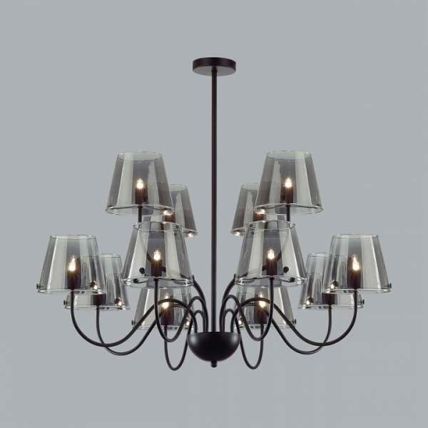 Фото Люстра на штанге Lumion Smoky 6570/12C