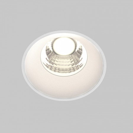 Фото Встраиваемый светильник Maytoni Round DL058-7W4K-TRS-W