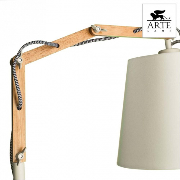 Открыть Торшер Arte Lamp Pinocchio A5700PN-1WH Фото Торшер Arte Lamp Pinocchio A5700PN-1WH