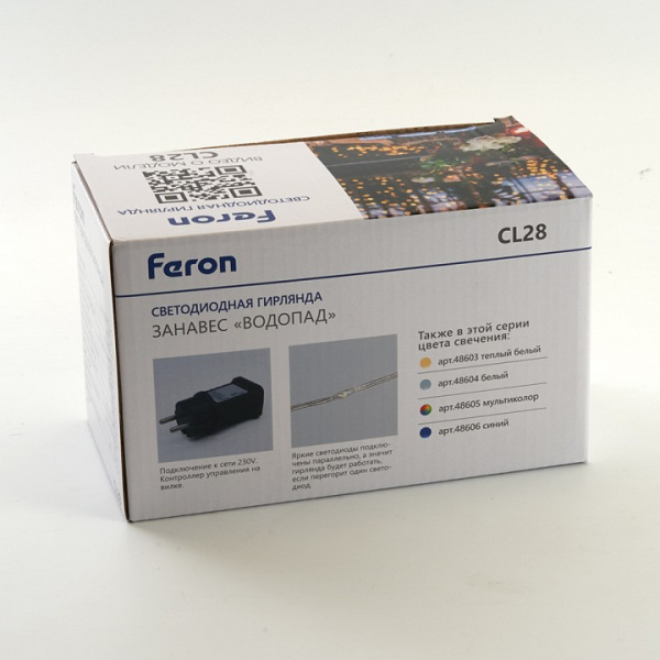 Фото Занавес световой Feron CL28 48606