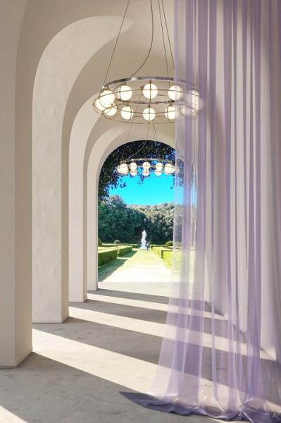 Фото Подвесная люстра Maytoni Carcass MOD312PL-12GCH