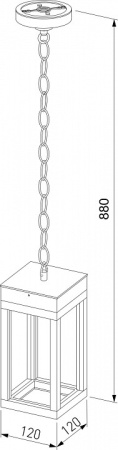Открыть Подвесной светильник Elektrostandard Frame a051858 Фото Подвесной светильник Elektrostandard Frame a051858