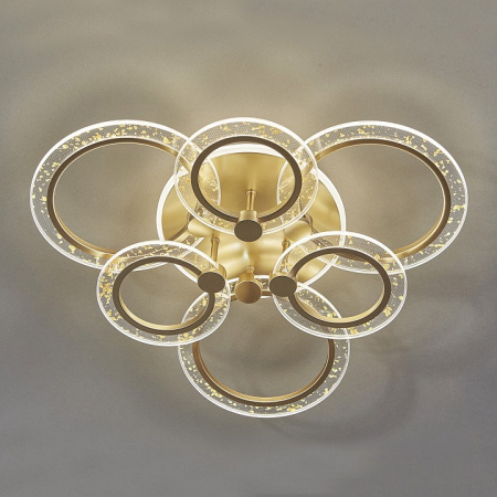 Фото Потолочная люстра Escada Enigma 10225/6LED Gold