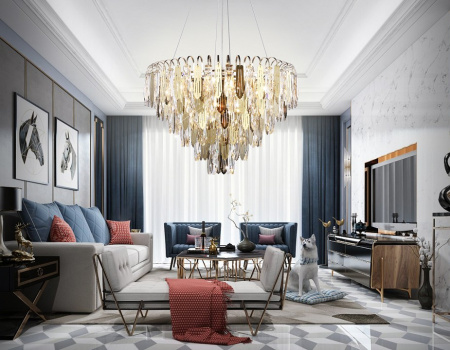 Открыть Подвесная люстра Ambrella Light TR TR5258 Фото Подвесная люстра Ambrella Light TR TR5258