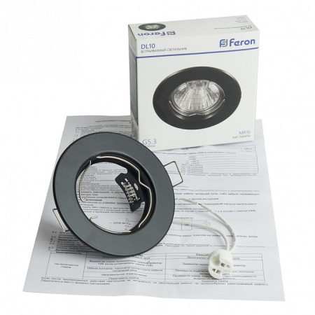 Фото Встраиваемый светильник Feron DL10 48464