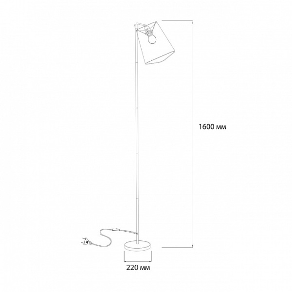 Фото Торшер Escada Hall 10185/T White