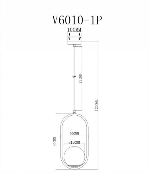 Фото Подвесной светильник Moderli Klaster V6010-1P