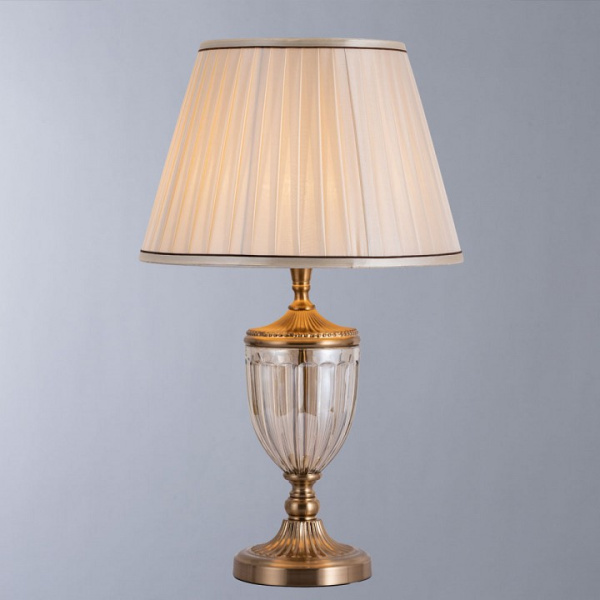 Открыть Настольная лампа декоративная Arte Lamp Rsdison A2020LT-1PB Фото Настольная лампа декоративная Arte Lamp Rsdison A2020LT-1PB