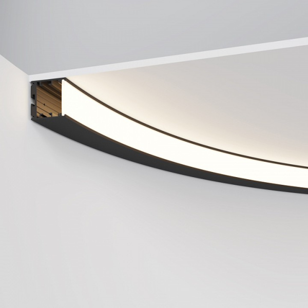 Фото Профиль накладной Maytoni Led strip ALM-3535R-B-IN-90°-1.5M