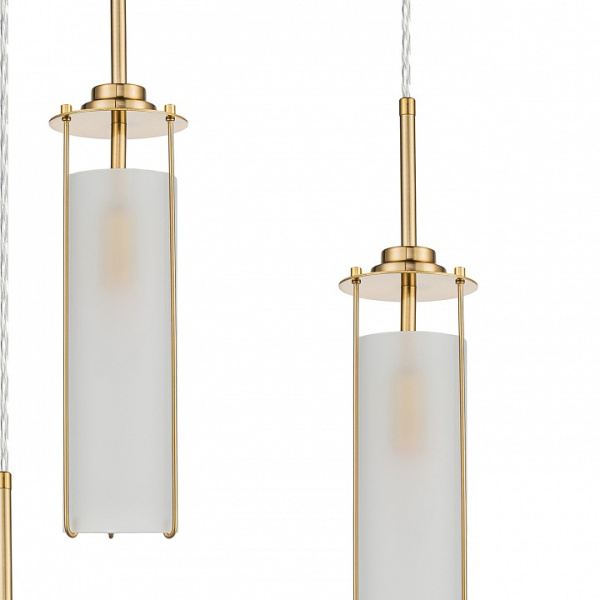 Фото Подвесной светильник Indigo Torcia 11038/5PL Brass