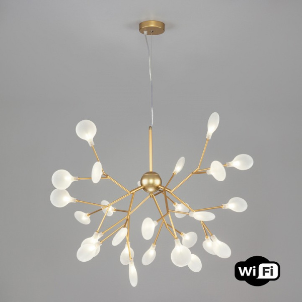 Открыть Подвесная люстра Bogate's Foglia 341 Smart Фото Подвесная люстра Bogate's Foglia 341 Smart