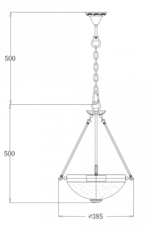 Фото Подвесной светильник Freya Herbert FR2012-PL-03-BZ
