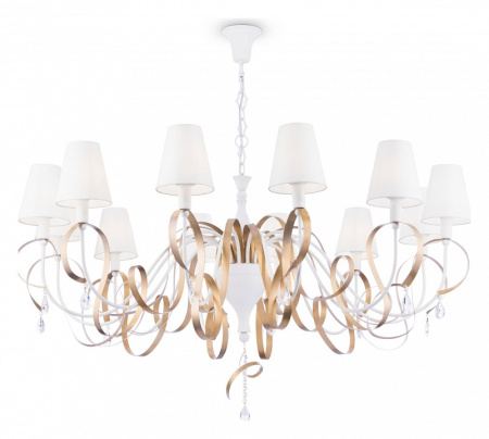 Фото Подвесная люстра Maytoni Intreccio ARM010-12-W