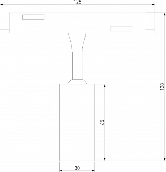 Фото Светильник на штанге Elektrostandard Slim Magnetic a062798