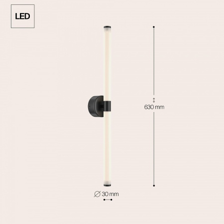 Открыть Бра Maytoni Axis MOD106WL-L16B3K Фото Бра Maytoni Axis MOD106WL-L16B3K