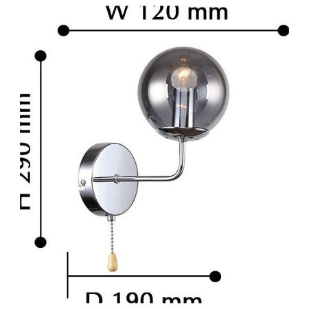 Открыть Бра F-promo Modestus 2345-1W Фото Бра F-promo Modestus 2345-1W