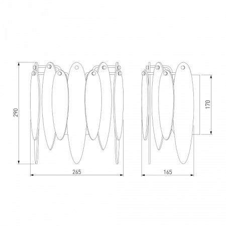 Открыть Накладной светильник Bogate's Canaria 326/1 Фото Накладной светильник Bogate's Canaria 326/1