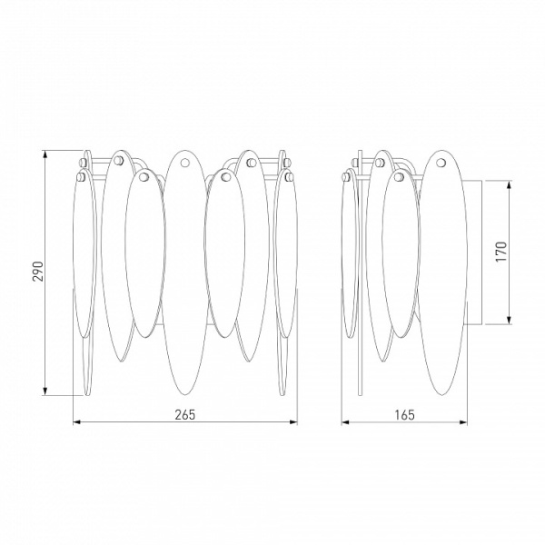 Фото Накладной светильник Bogate's Canaria 326/1