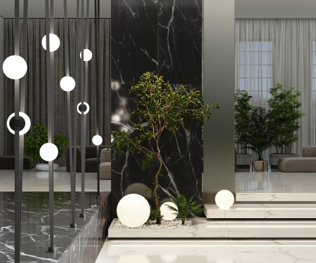 Открыть Накладной светильник Maytoni Luna TR125B-10W4K-B Фото Накладной светильник Maytoni Luna TR125B-10W4K-B